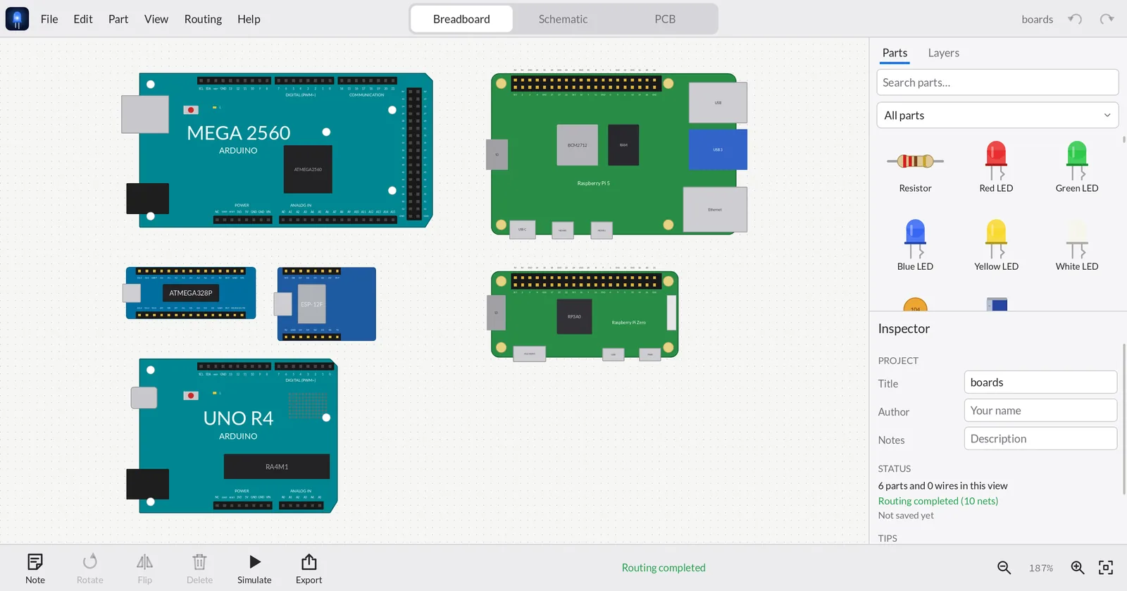 Arduino Mega, Uno R4, Raspberry Pi 5 and Zero
